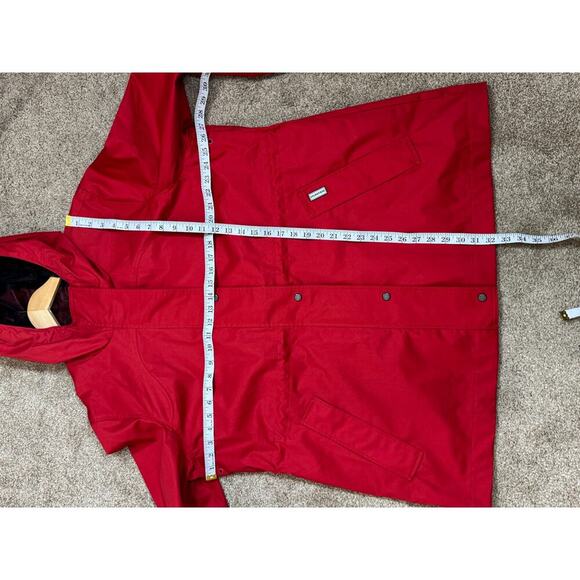 HUNTER Women's Red Adela Classic Waterproof Rain Jacket Plus Size XXL - Picture 14 of 14